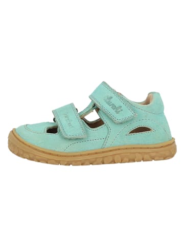 Lurchi Leder-Barfußschuhe "Nando" in Türkis