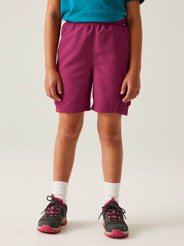 Regatta Trainingsshort "Sorcer III" paars
