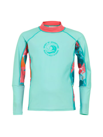 Regatta Zwemshirt "Hoku II" turquoise/roze