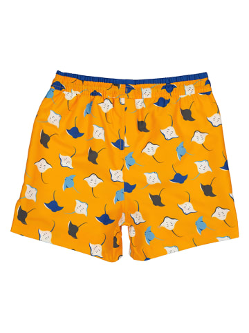 Regatta Zwemshort "SkanderIII" geel/blauw/wit