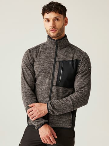 Regatta Fleecejacke "Baslinn" in Braun/ Schwarz