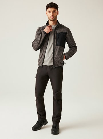 Regatta Fleecejacke "Baslinn" in Braun/ Schwarz