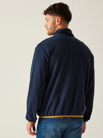 Regatta Fleece vest "Frankie" donkerblauw/geel