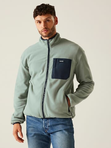 Regatta Fleece vest "Frankie" groen/donkerblauw