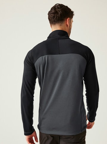 Regatta Fleecejacke "Highton" in Anthrazit/ Schwarz