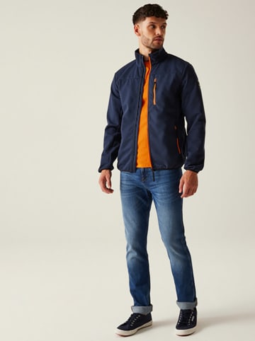 Regatta Softshelljas "Romain" donkerblauw/oranje