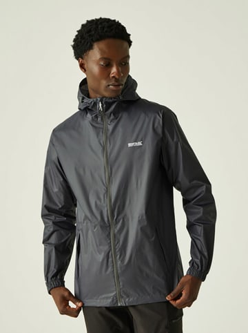 Regatta Regenjacke "Pack It III" in Anthrazit