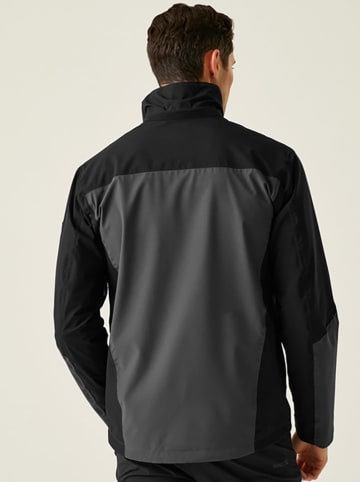 Regatta Regenjacke "Bosfield III" in Schwarz/ Anthrazit