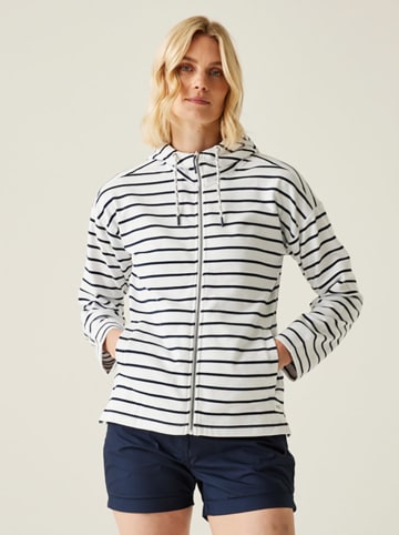 Regatta Sweatjacke "Bayletta II" in Weiß/ Dunkelblau