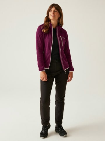 Regatta Fleecejacke Newhill II" in Lila/ Creme