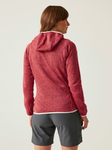Regatta Fleecejacke Newhill II" in Rot/ Creme