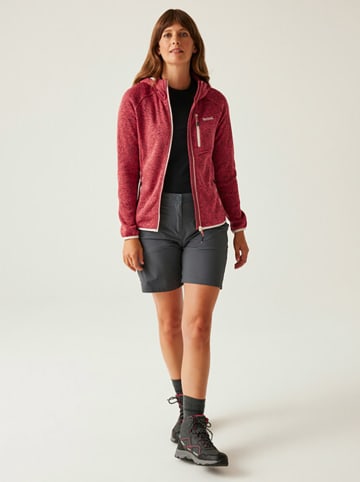 Regatta Fleecejacke Newhill II" in Rot/ Creme