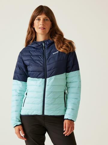 Regatta Steppjacke "Hillpack IV" in Hellblau/ Dunkelblau