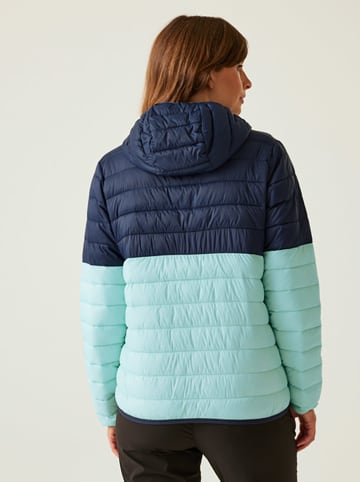 Regatta Doorgestikte jas "Hillpack IV" lichtblauw/donkerblauw
