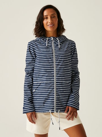 Regatta Kurtka przeciwdeszczowa "Bayletta II" w kolorze granatowo-białym