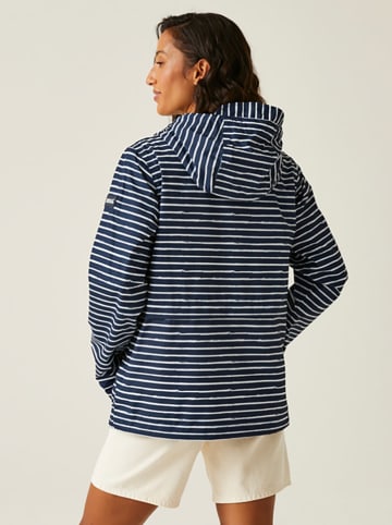 Regatta Kurtka przeciwdeszczowa "Bayletta II" w kolorze granatowo-białym