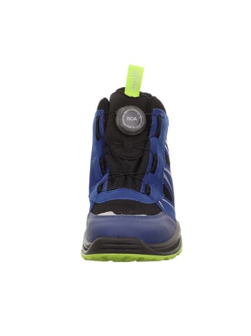 superfit Leren boots "Jupiter" donkerblauw