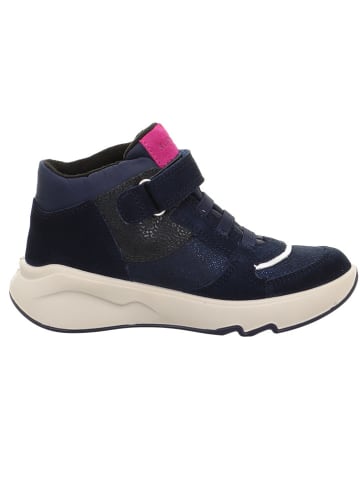 superfit Leder-Boots "Melody" in Dunkelblau