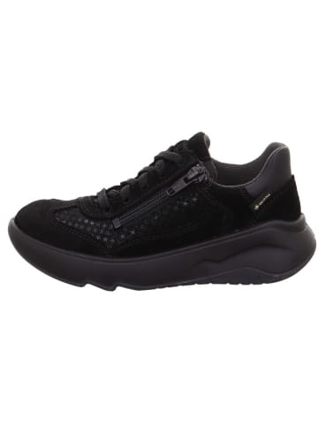 superfit Leder-Sneakers "Melody" in Schwarz
