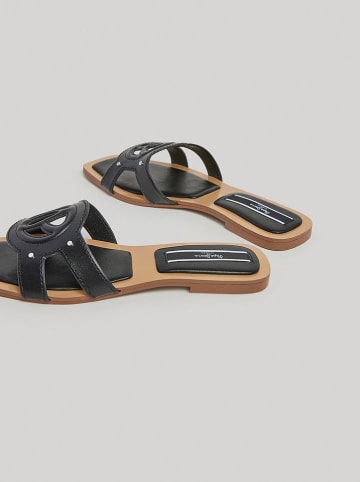 Pepe Jeans FOOTWEAR Klapki w kolorze czarnym
