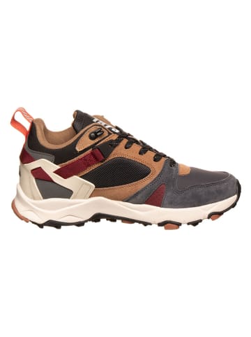 Pepe Jeans FOOTWEAR Sneakers in Anthrazit/ Hellbraun