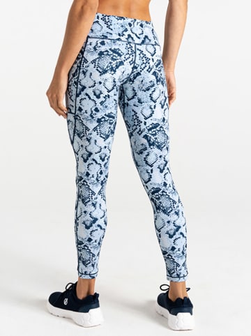Dare 2b Trainingsleggings "Influential II" in Hellblau/ Dunkelblau