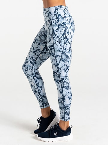 Dare 2b Trainingsleggings "Influential II" in Hellblau/ Dunkelblau