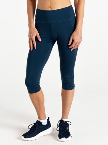 Dare 2b Legginsy sportowe "Influential II" w kolorze granatowym