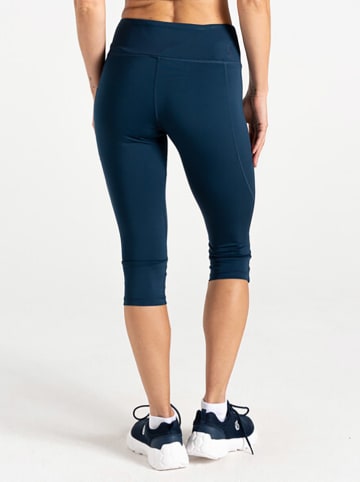 Dare 2b Legginsy sportowe "Influential II" w kolorze granatowym