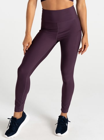 Dare 2b Legginsy sportowe "Hustle" w kolorze fioletowym