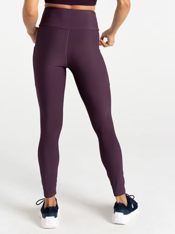 Dare 2b Legginsy sportowe "Hustle" w kolorze fioletowym