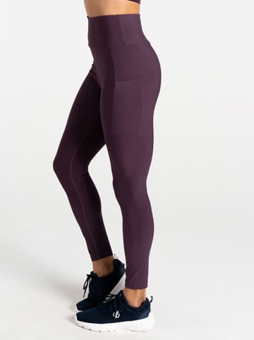 Dare 2b Legginsy sportowe "Hustle" w kolorze fioletowym