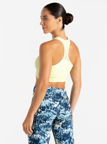Dare 2b Sportbeha "Dont Sweat It II" geel - medium