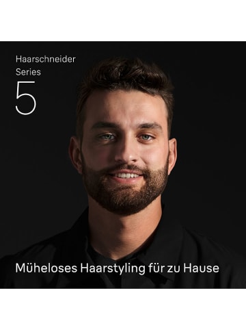 Braun Haarschneider ''Series 5'' in Schwarz