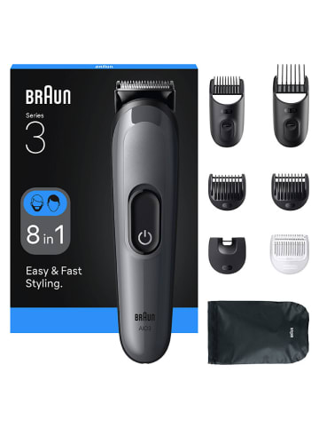 Braun Barttrimmer ''Series 3 All-In-One'' in Schwarz