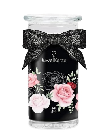 Juwelkerze Duftkerze mit Ring "Rose Noir " - 400 g