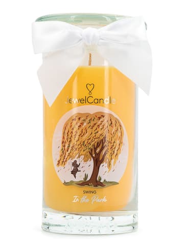 Juwelkerze Duftkerze mit Ring "Swing in the Park" - 400 g