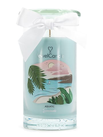 Juwelkerze Duftkerze mit Halskette "Aquatic Seaside" - 400 g