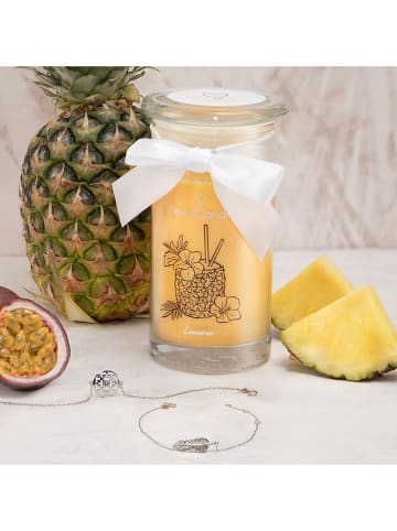 Juwelkerze Duftkerze mit Halskette "L'Ananas" - 400 g