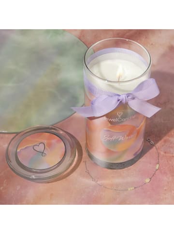 Juwelkerze Duftkerze mit Armkette "Soft Waves" - 400 g