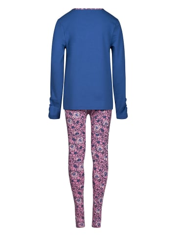 Skiny Pyjama blauw/lichtroze