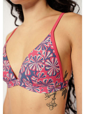 Skiny Biustonosz bikini w kolorze niebiesko-różowym