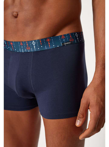 Skiny Boxershort donkerblauw