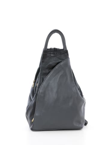 Lucca Baldi Rucksack "Novara" in Schwarz - (B)29 x (H)34 x (T)13 cm