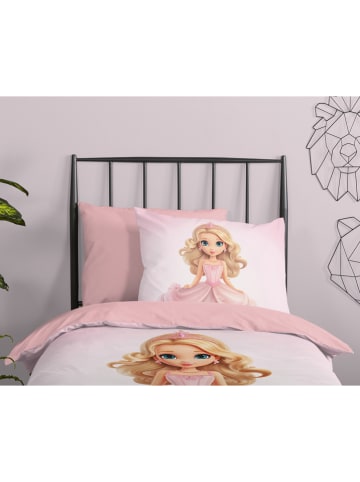 Pure Microvezel beddengoedset lichtroze