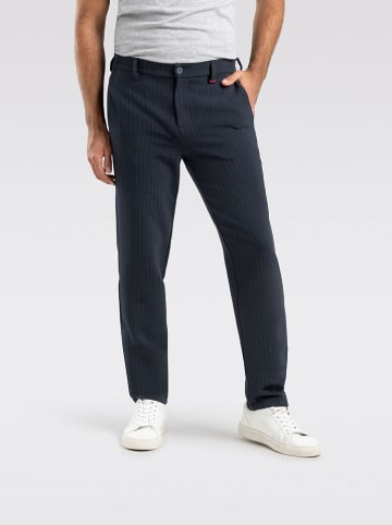 MAC Spodnie chino "Traveller" w kolorze granatowym