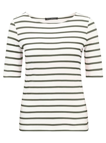 Betty Barclay Shirt in Weiß/ Khaki