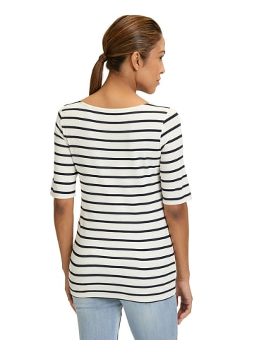 Betty Barclay Shirt in Weiß/ Schwarz