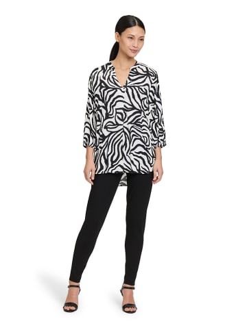 Betty Barclay Bluse in Schwarz/Weiss