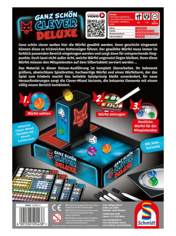 Schmidt Spiele Würfelspiel "Ganz schön clever Deluxe" - ab 8 Jahren
